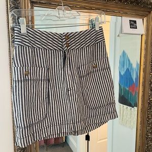 urban outfitters striped skirt